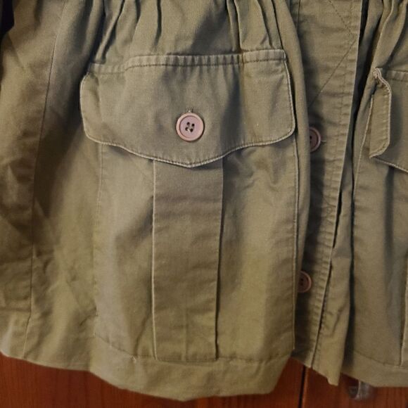 Vintage Hunt Club Olive Safari Jacket 16 Tall - Picture 5 of 7